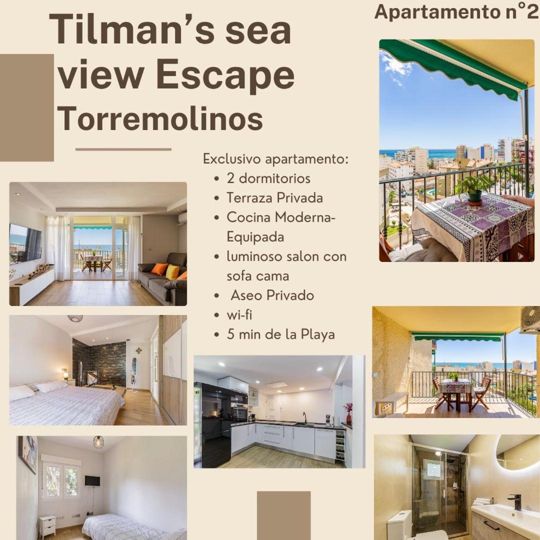 Frida'S Home-Sea View Terrace Torremolinos Exterior photo